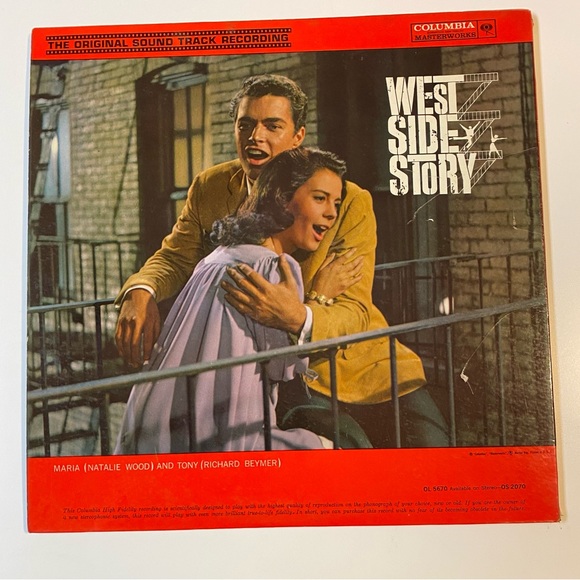 West Side Story Original Soundtrack 1961 Vinyl Record - Picture 2 of 5